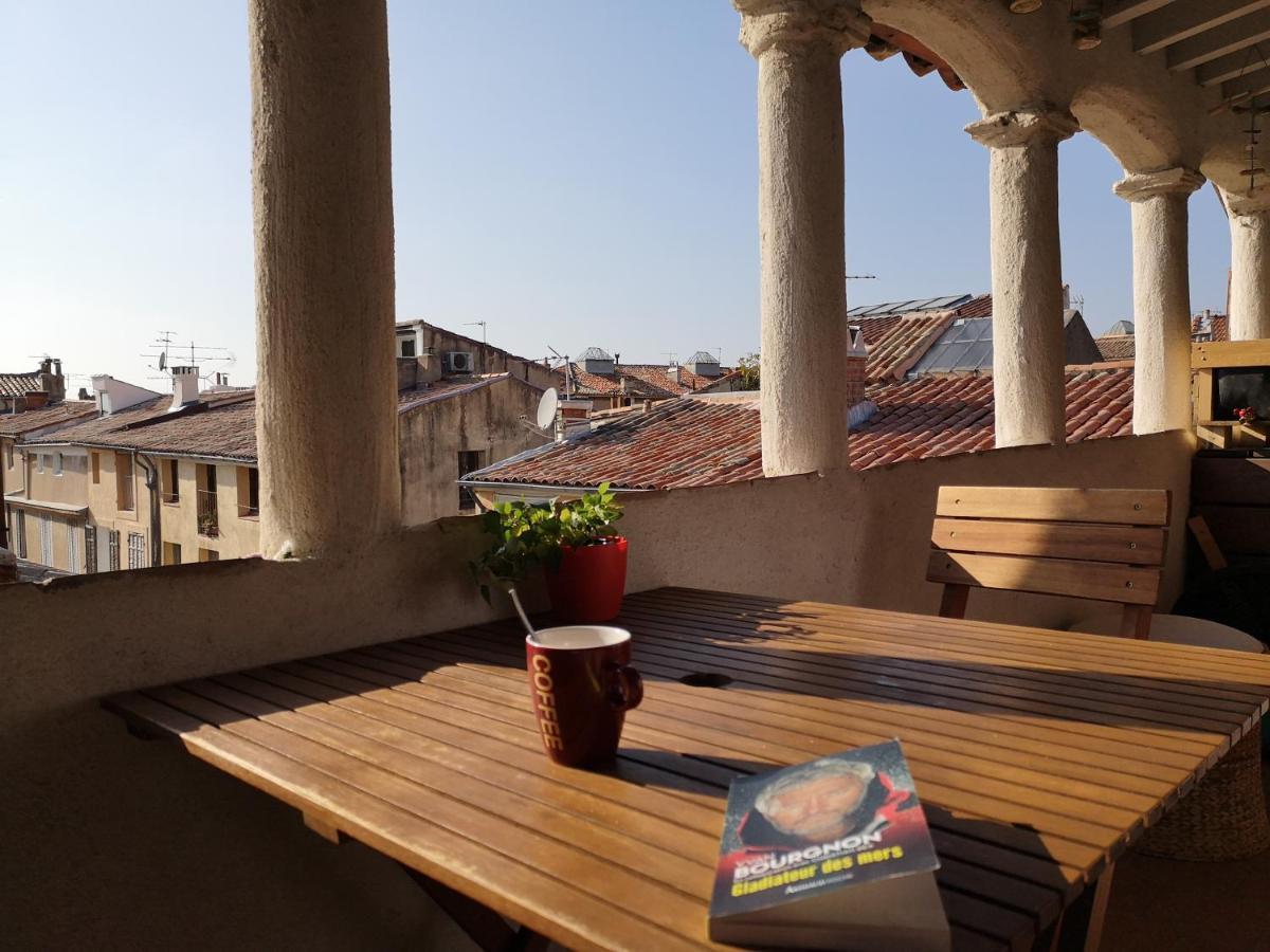 Appartement de charme avec terrasse - Vieil Aix Aix-en-Provence Extérieur photo